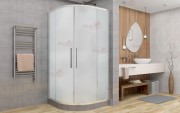 Душевой уголок Avacan HC 120 MT AVA 120x120 стекла матовые, профиль хром