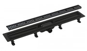 Душевой трап Gappo G85007-56 черный Душевой трап Gappo G85007-56 черный