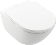 Унитаз подвесной Villeroy & Boch Subway 3.0 4670TSR1 с крышкой дюропласт SoftClose