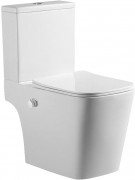 Унитаз-компакт Amore di Mare Tronto Bidet N900-X 36,5x65 с функцией биде, сиденье Duroplast, микролифт, белый Унитаз-компакт Amore di Mare Tronto Bidet N900-X 36,5x65 с функцией биде, сиденье Duroplast, микролифт, белый