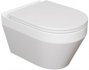 Унитаз подвесной Caprigo Polo P-1403 36x50 сиденье Duroplast, микролифт, белый Унитаз подвесной Caprigo Polo P-1403 36x50 сиденье Duroplast, микролифт, белый