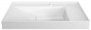 Умывальник Белюкс Триумф Тр 850-01 85x50 левый, белый матовый, Solid Surface Умывальник Белюкс Триумф Тр 850-01 85x50 левый, белый матовый, Solid Surface