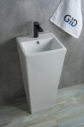 Умывальник напольный Gid Nb147 34x33 белый Умывальник напольный Gid Nb147 34x33 белый