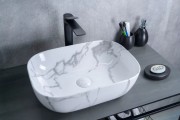 Умывальник накладной Gid Mnc333C 46x32,5 под камень глянцевый Умывальник накладной Gid Mnc333C 46x32,5 под камень глянцевый