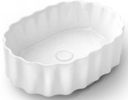 Умывальник накладной Kerama Marazzi ARTBASIN Conchiglia 53х38 белый глянец Умывальник накладной Kerama Marazzi ARTBASIN Conchiglia 53х38 белый глянец