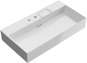 Умывальник подвесной/мебельный Kerama Marazzi Logica 90x48 с двумя отверстиями