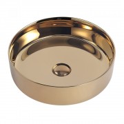Умывальник Abber Bequem AC2109GG 40x40 золото Умывальник Abber Bequem AC2109GG 40x40 золото