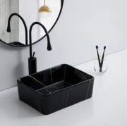 Умывальник Axus 9103 P-062 48x37 черный Умывальник Axus 9103 P-062 48x37 черный