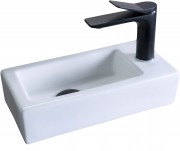 Умывальник подвесной Gid N9272L 36,5x18 белый Умывальник подвесной Gid N9272L 36,5x18 белый