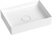 Умывальник накладной Wellsee Pure BY Wellsee 150702000 50x36 белый глянцевый
