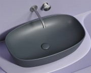 Умывальник Ceramica Nova Element CN6049MDH (темный антрацит матовый) Умывальник Ceramica Nova Element CN6049MDH (темный антрацит матовый)