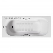 Чугунная ванна Vinsent Veron Aura 170x75 с ножками