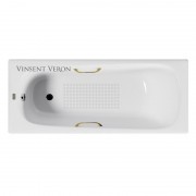 Чугунная ванна Vinsent Veron Concept 165x70 с ножками