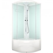 Душевая кабина Domani-Spa Delight 110 High / DS01D110HWM00 (белый/сатин-матированное стекло) Душевая кабина Domani-Spa Delight 110 High / DS01D110HWM00 (белый/сатин-матированное стекло)