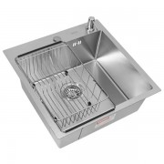 Мойка кухонная Arfeka ECO AR 500*500+CL AR F+DS AR SATIN