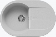 Мойка кухонная Polygran Atol 760 №314 светло-серый Мойка кухонная Polygran Atol 760 №314 светло-серый
