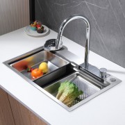 Мойка кухонная ABBER Wasser Kreis AF2194SP сатин Мойка кухонная ABBER Wasser Kreis AF2194SP сатин