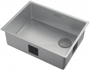 Мойка кухонная Zorg ZEROX 59 U / IF SIDE SF ZURINOX STEEL 59x44 матовая нержавеющая сталь