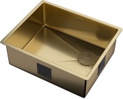 Мойка кухонная Zorg ZEROX 54 U / IF SIDE SF PVD GOLD 54x44 матовое золото Мойка кухонная Zorg ZEROX 54 U / IF SIDE SF PVD GOLD 54x44 матовое золото