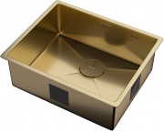 Мойка кухонная Zorg ZEROX 54 U / IF PVD GOLD 54x44 матовое золото Мойка кухонная Zorg ZEROX 54 U / IF PVD GOLD 54x44 матовое золото