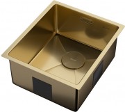 Мойка кухонная Zorg ZEROX 38 U / IF PVD GOLD 44x38 матовое золото Мойка кухонная Zorg ZEROX 38 U / IF PVD GOLD 44x38 матовое золото