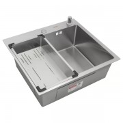 Мойка кухонная Arfeka ECO AR 550*500+CL AR G+DS AR SATIN Мойка кухонная Arfeka ECO AR 550*500+CL AR G+DS AR SATIN