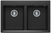 Мойка кухонная Polygran Brig 790 79x50 черный