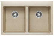 Мойка кухонная Polygran Brig 790 79x50 бежевый Мойка кухонная Polygran Brig 790 79x50 бежевый