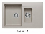 Мойка кухонная Polygran Brig-770 серый Мойка кухонная Polygran Brig-770 серый