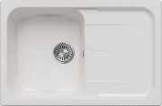 Мойка кухонная Polygran Alto 780 №36 51x78 белый хлопок