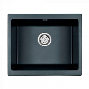 Мойка кухонная Paulmark GERA PM205546-BLM 55x46 черный металлик Мойка кухонная Paulmark GERA PM205546-BLM 55x46 черный металлик