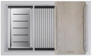 Мойка кухонная Paulmark LUMI-MULTI SINK 74 UNI 74x45 белый Мойка кухонная Paulmark LUMI-MULTI SINK 74 UNI 74x45 белый