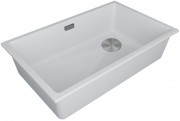 Мойка кухонная Paulmark LU74SK-WH 74x44 белый Мойка кухонная Paulmark LU74SK-WH 74x44 белый