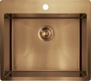 Мойка кухонная Deante Olfato ZPO_C10B 55x50,5 брашированная бронза