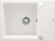 Мойка кухонная Deante Evora ZQJ_A11A 59x44 с сифоном Space Saver, алебастр Мойка кухонная Deante Evora ZQJ_A11A 59x44 с сифоном Space Saver, алебастр