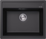 Мойка кухонная Abber Quarz AQ2902B 60x51 черный