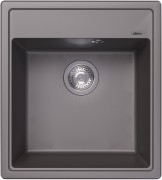 Мойка кухонная Abber Quarz AQ2901G 46x51 серый Мойка кухонная Abber Quarz AQ2901G 46x51 серый