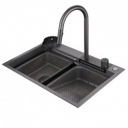 Мойка кухонная ABBER Wasser Kreis AF2194NG никель Мойка кухонная ABBER Wasser Kreis AF2194NG никель
