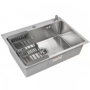 Мойка кухонная Arfeka ECO AR 700*500, коландер, дозатор SATIN