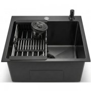 Мойка кухонная Wisent 5050BM-C Декор Зерно-Графит Мойка кухонная Wisent 5050BM-C Декор Зерно-Графит