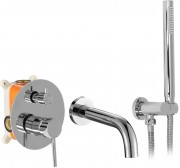 Душевая система скрытого монтажа Rea Lungo Chrome REA-B6990 хром