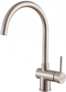 Смеситель для кухни PAULMARK Bend Be212066-BS нержавеющая сталь Смеситель для кухни PAULMARK Bend Be212066-BS нержавеющая сталь