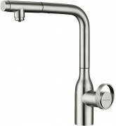 Смеситель для кухни Paulmark Urban Ur213104-BS с подключением к фильтру, брашированная сталь Смеситель для кухни Paulmark Urban Ur213104-BS с подключением к фильтру, брашированная сталь