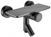 Смеситель для ванны Iddis Shelfy SHEBLBTi02WA с управлением Push Control черный матовый Смеситель для ванны Iddis Shelfy SHEBLBTi02WA с управлением Push Control черный матовый