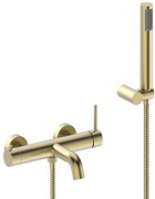Смеситель для ванны Vivi Felice 0640 Oro Opaco золотой матовый Смеситель для ванны Vivi Felice 0640 Oro Opaco золотой матовый