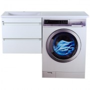 Тумба с умывальником Misty Фостер 55 / Э-Фос01055-012Я + Гавана 120 L