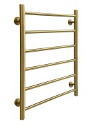 Полотенцесушитель Виктория (нижн,подв, 1" резьба) 500 x 700 / 6 Ral Золото матовое Титан