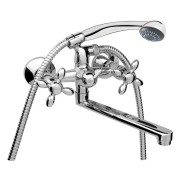 Смеситель для ванны и душа Rubineta Milano-1 K C-20 Смеситель для ванны и душа Rubineta Milano-1 K C-20