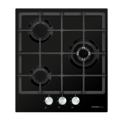 Газовая варочная панель HOMSair HGE433TGCBK Газовая варочная панель HOMSair HGE433TGCBK