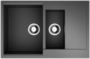 Мойка кухонная Omoikiri Daisen 78-2-BL 78x51 черный Мойка кухонная Omoikiri Daisen 78-2-BL 78x51 черный